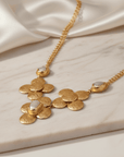 Flower Pearl Necklace Seebora