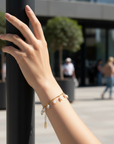 Opulent Pearl Chain Bracelet