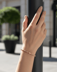 Twisted Gold Link Bracelet | 24K Gold Plated & Anti-Tarnish Seebora