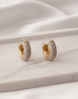 Elegant Gleam Hoop Earrings Seebora
