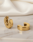 Chic Gold Essence Earrings Seebora