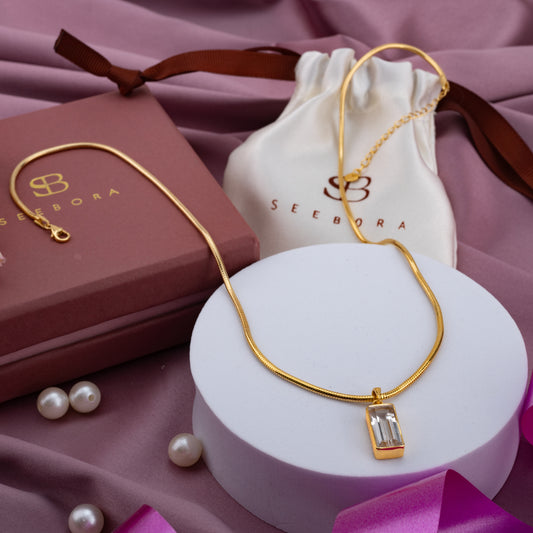 The Demeter Radiant Pendant Necklace