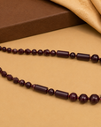 Crimson Pebble Necklace