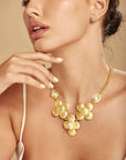 Flower, Pearl, Necklace, Jewelry, Women, Fashion, Accessory