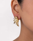 Golden Glimmer Earrings