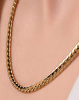 Golden Whisper Link Necklace Seebora