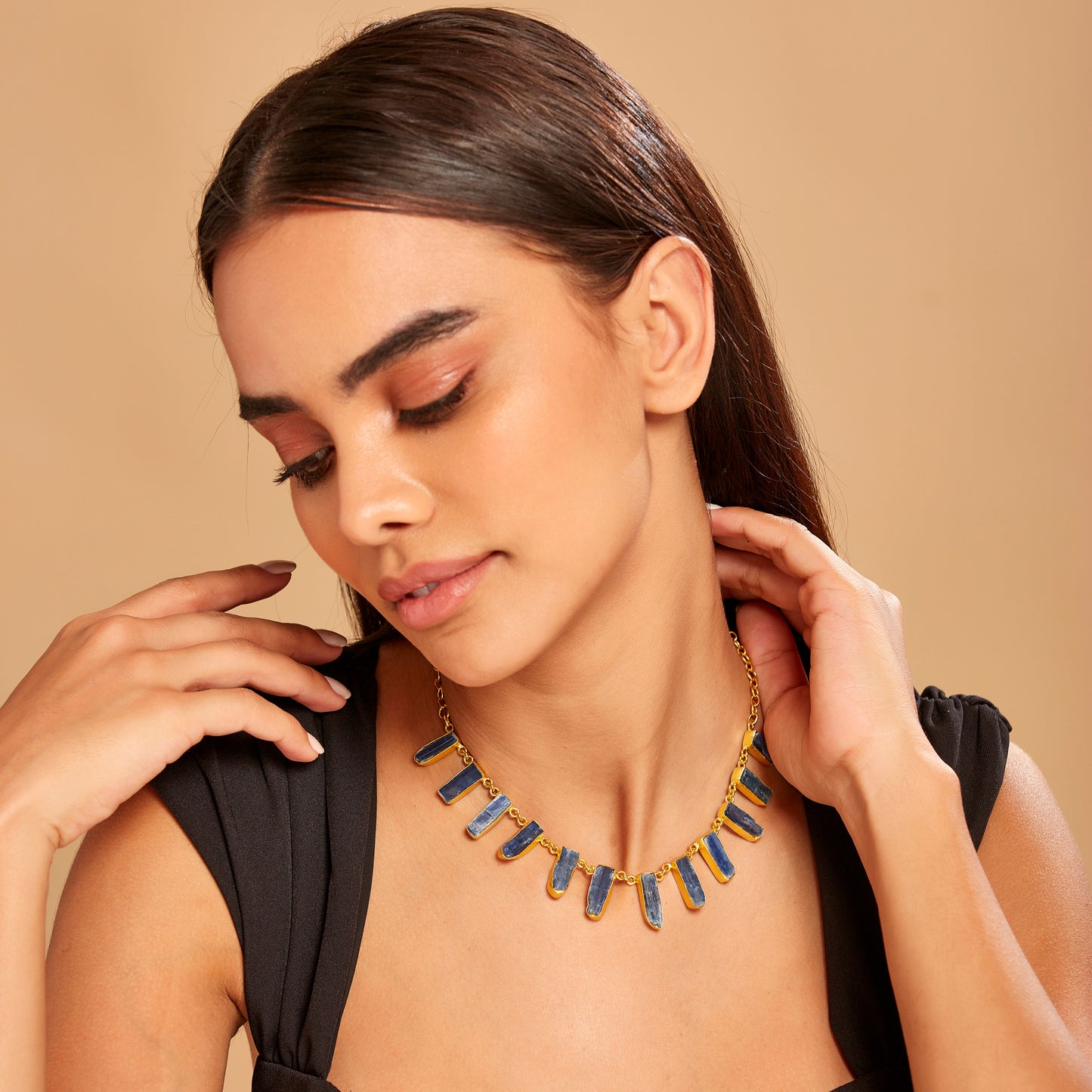 The Kyanite Streak Necklace
