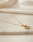 Luxe Loop Pendant Necklace Seebora