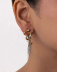 Minimalist Luxe Gold Earrings for Women Seebora