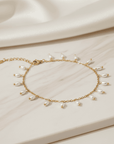 Opulent Pearl Chain Bracelet Seebora