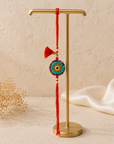 Multicolour Evil Eye Beaded Rakhi