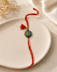 Multicolour Evil Eye Beaded Rakhi