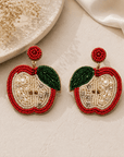 Crimson Orchard Earrings Seebora