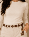 Rustic Bloom Link Belt Seebora