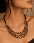 Smoked Cascade Necklace Seebora