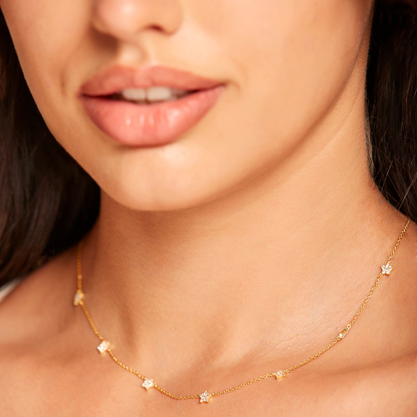 The Star String Necklace