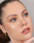The Gold Drop Earrings Seebora