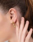 The Gold Drop Earrings Seebora
