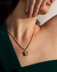 The Topaz Pendant Necklace Seebora