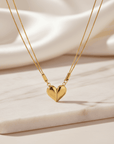 Twin Heart Necklace Seebora