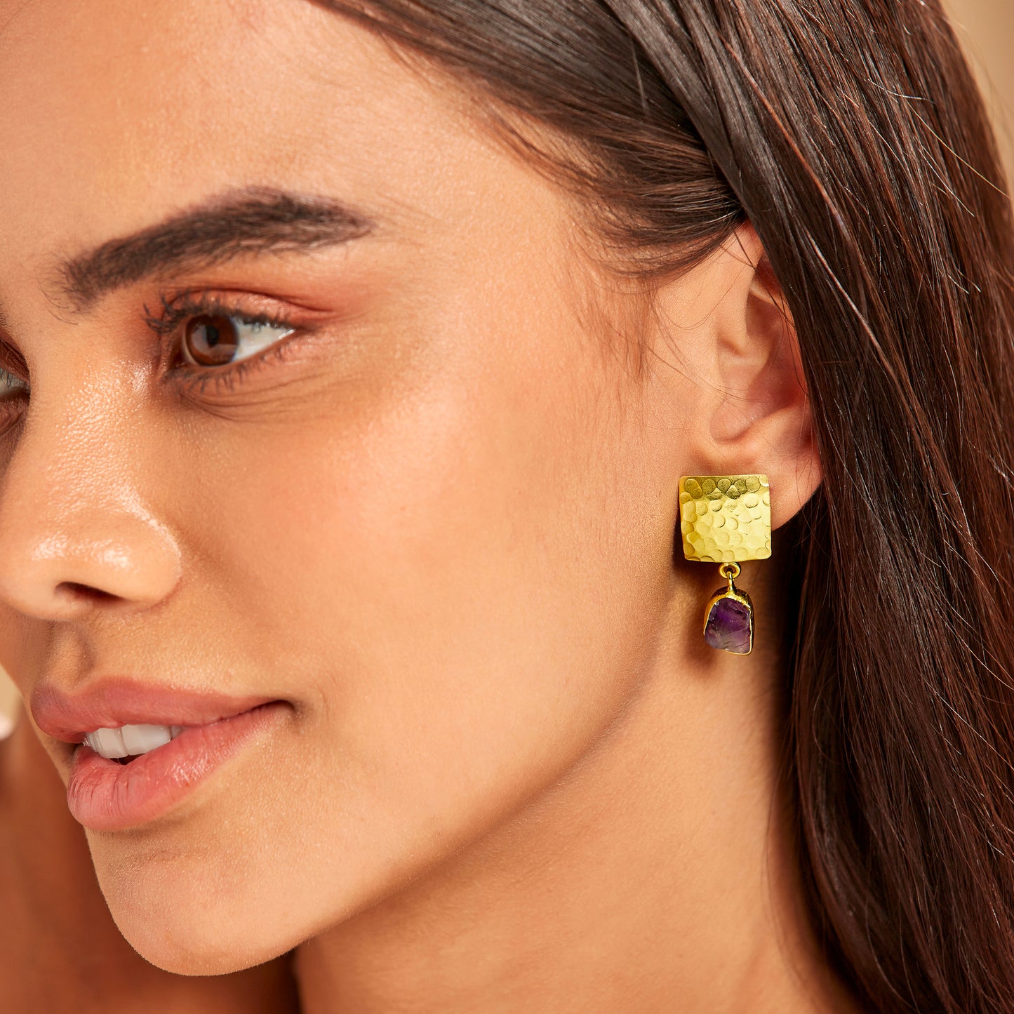 The Enchanting Amethyst Earrings