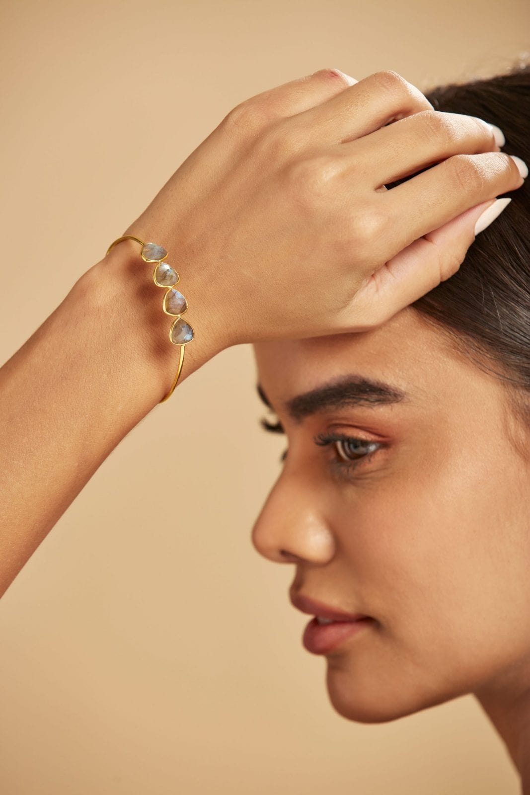 The Smoke Stone Cuff Bracelet