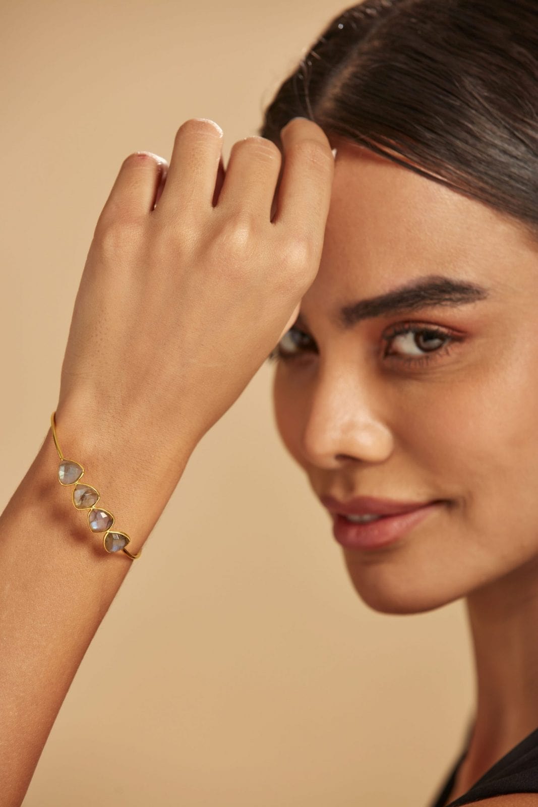 The Smoke Stone Cuff Bracelet