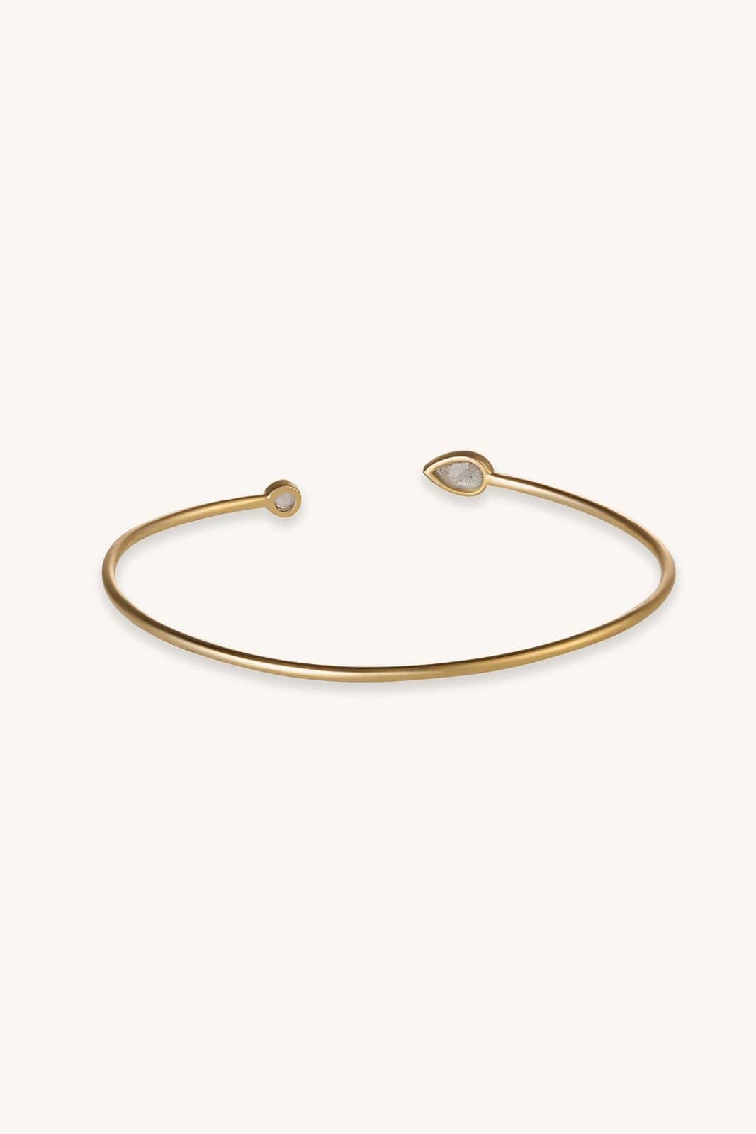 The Labradorite End Cuff Bracelet