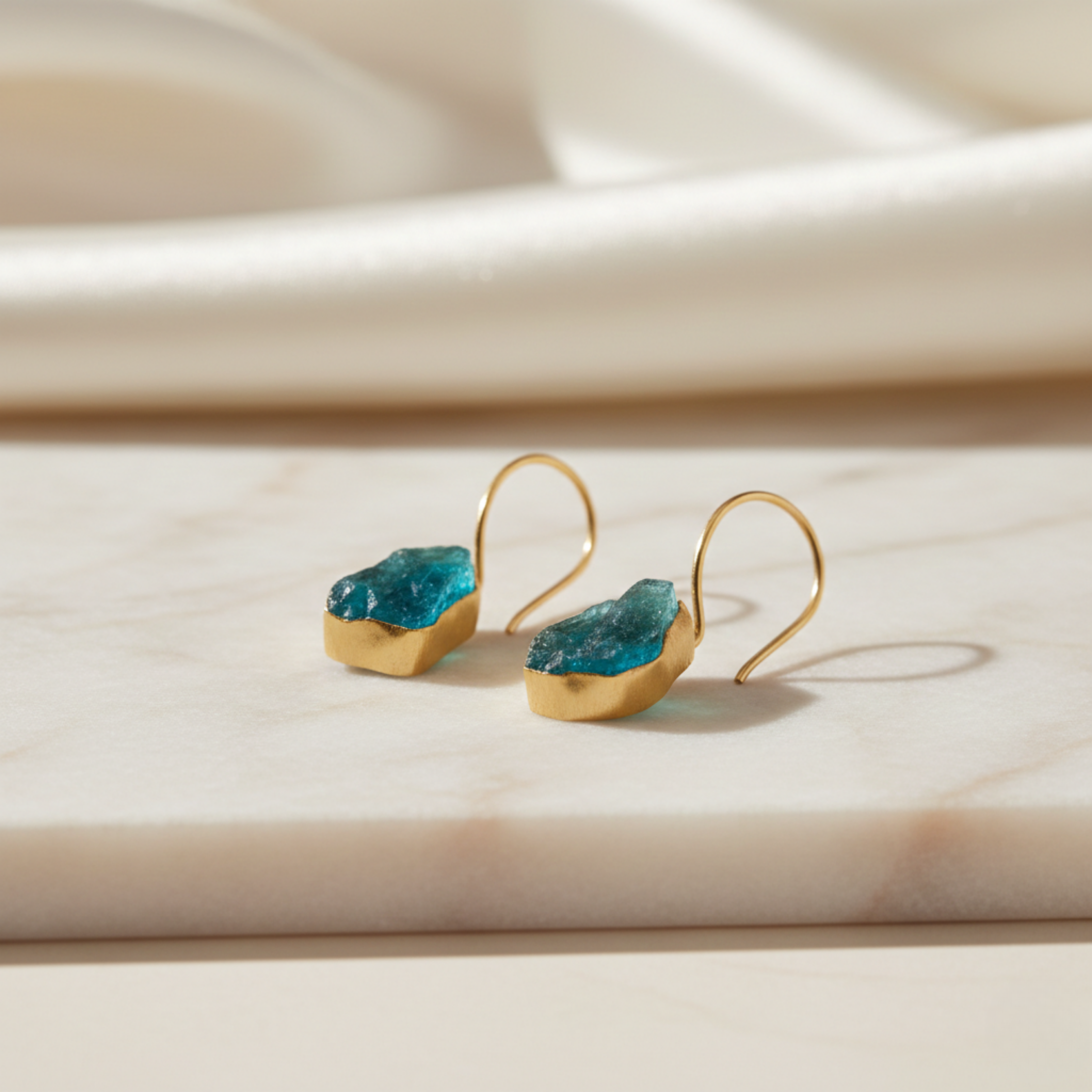The Dark Sea Earrings