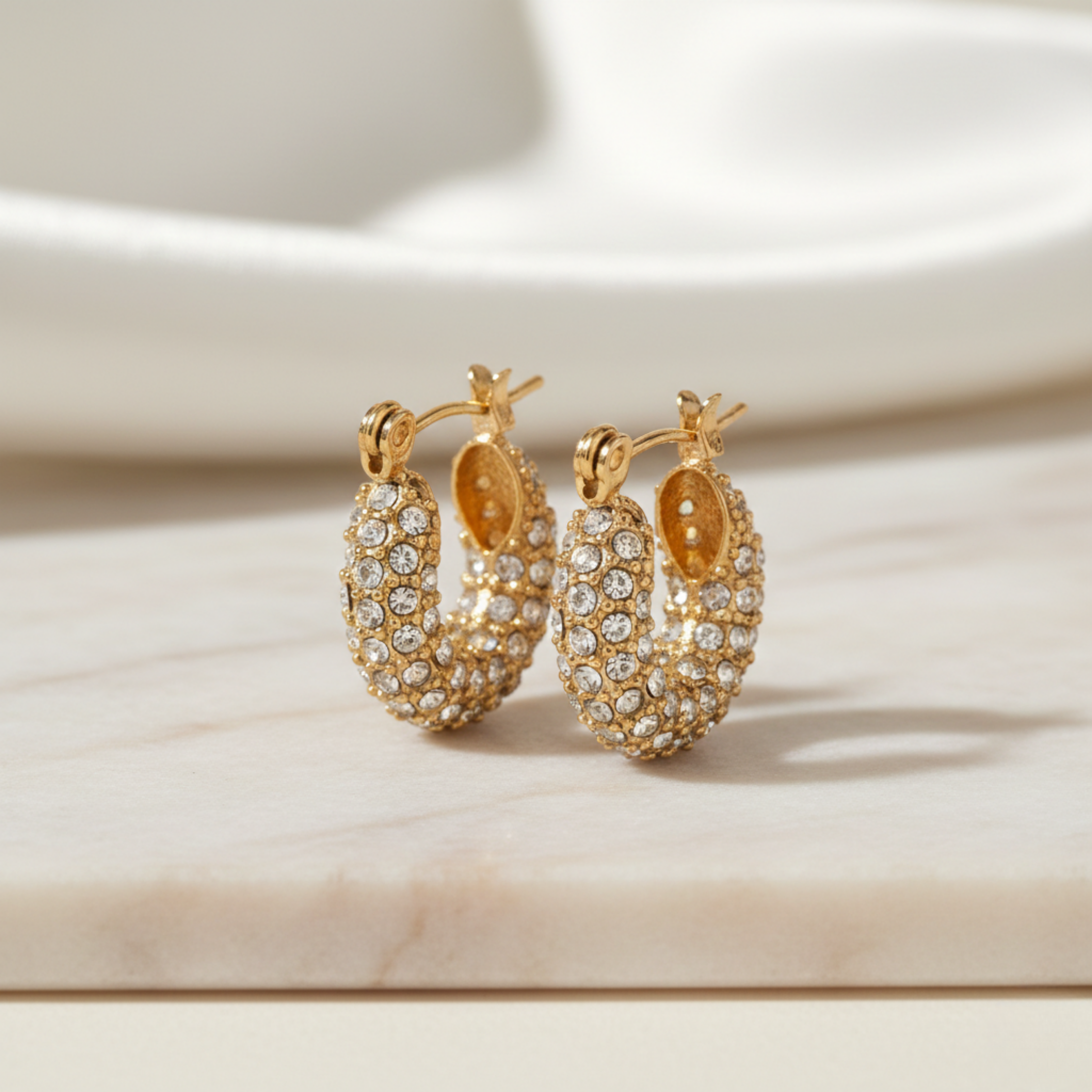 Golden Dream Hoop Earrings