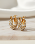 Golden Dream Hoop Earrings