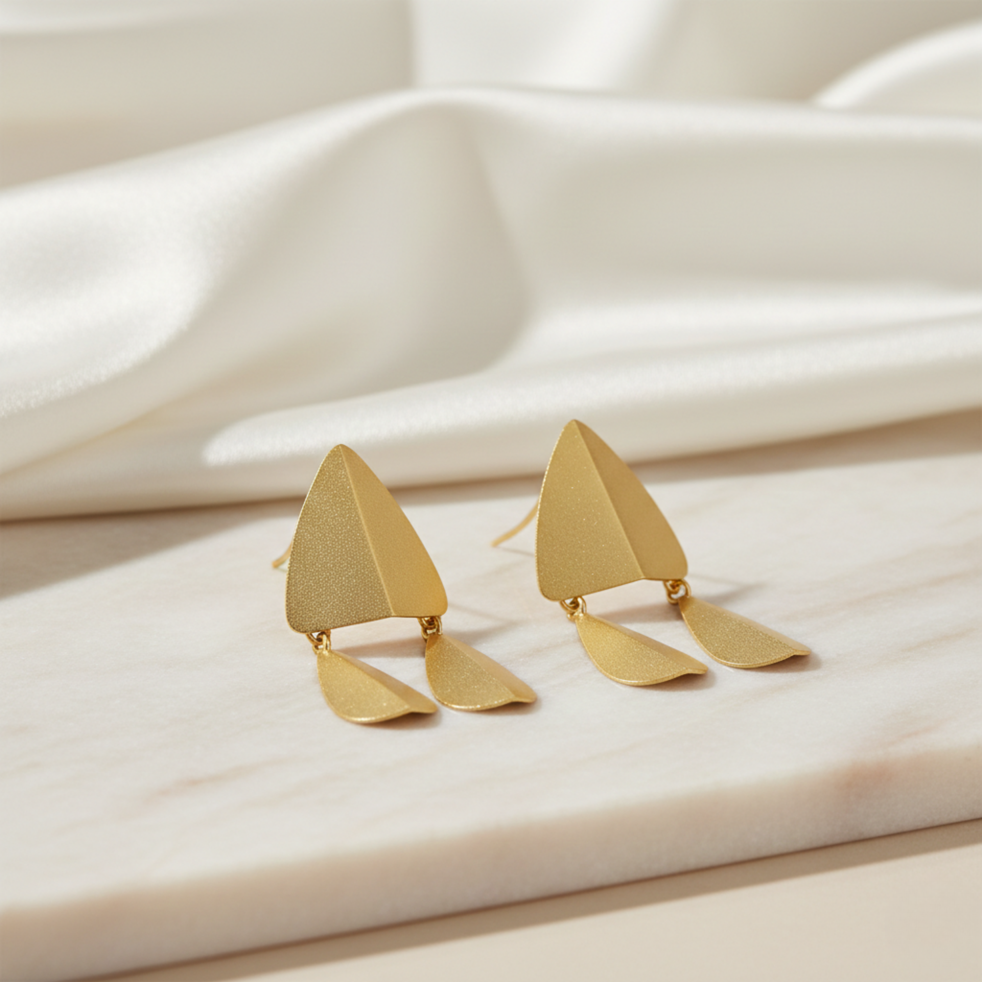 Gold Leaf Earring