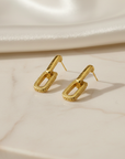 Luxe Gold Accent Earrings