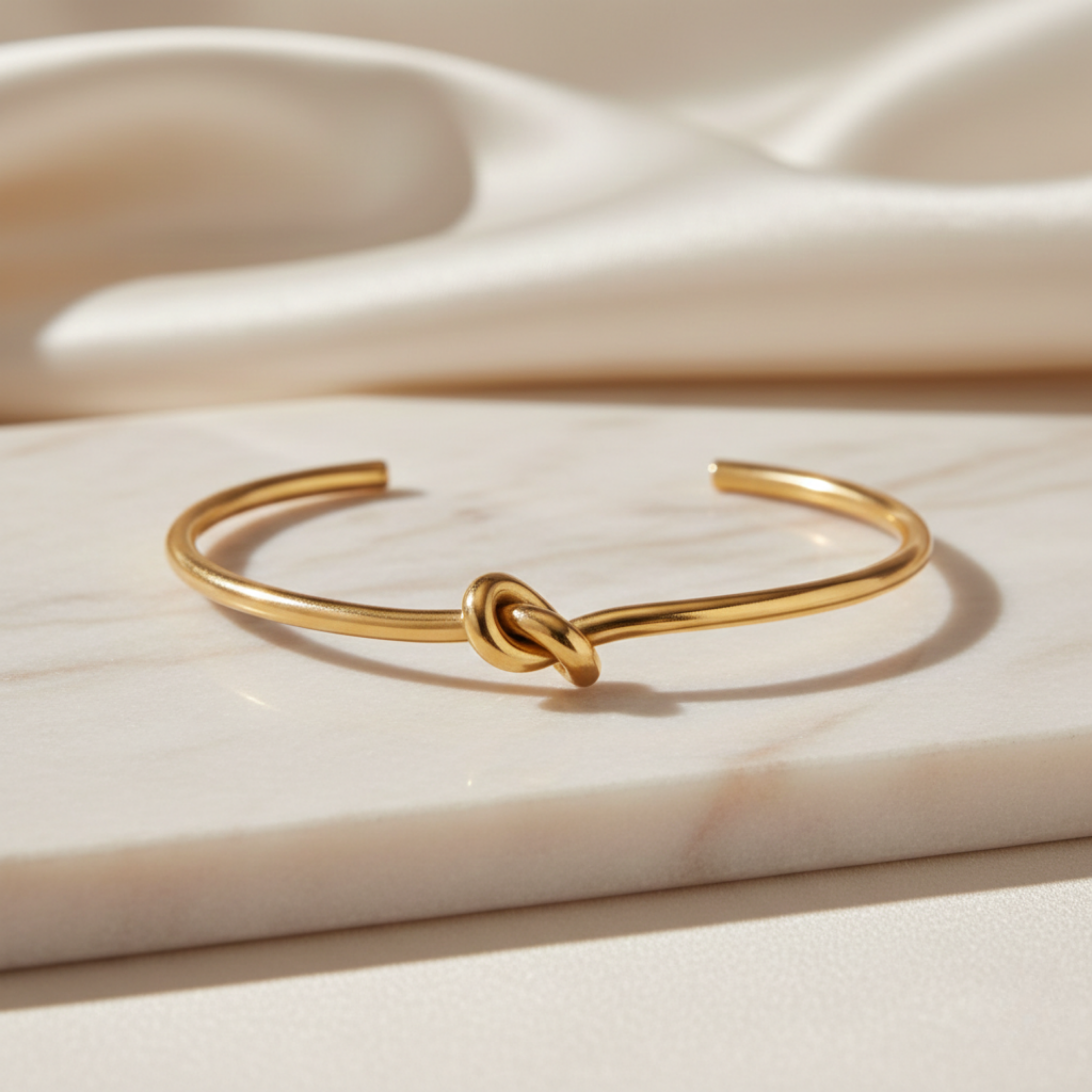 Knotty Gold Cuff