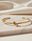 Knotty Gold Cuff
