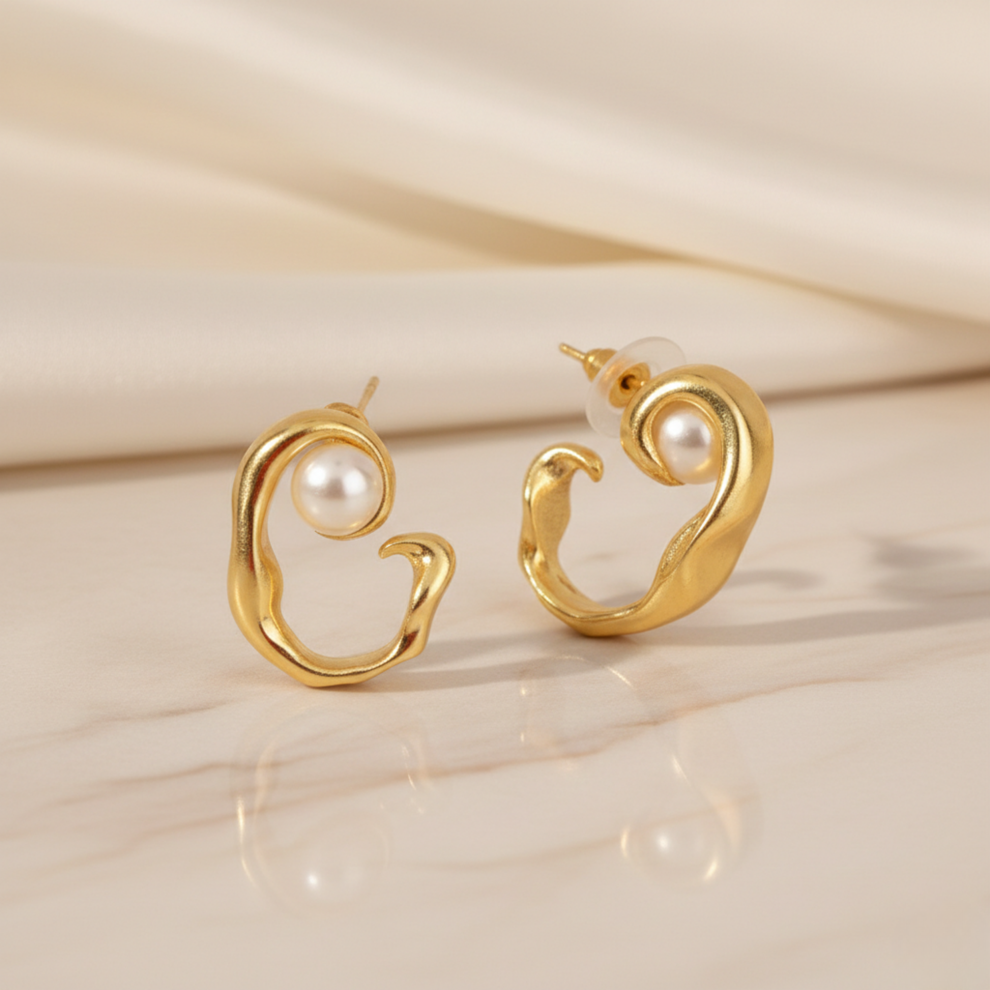 The Wish Pearl Earrings