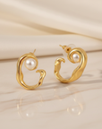 The Wish Pearl Earrings