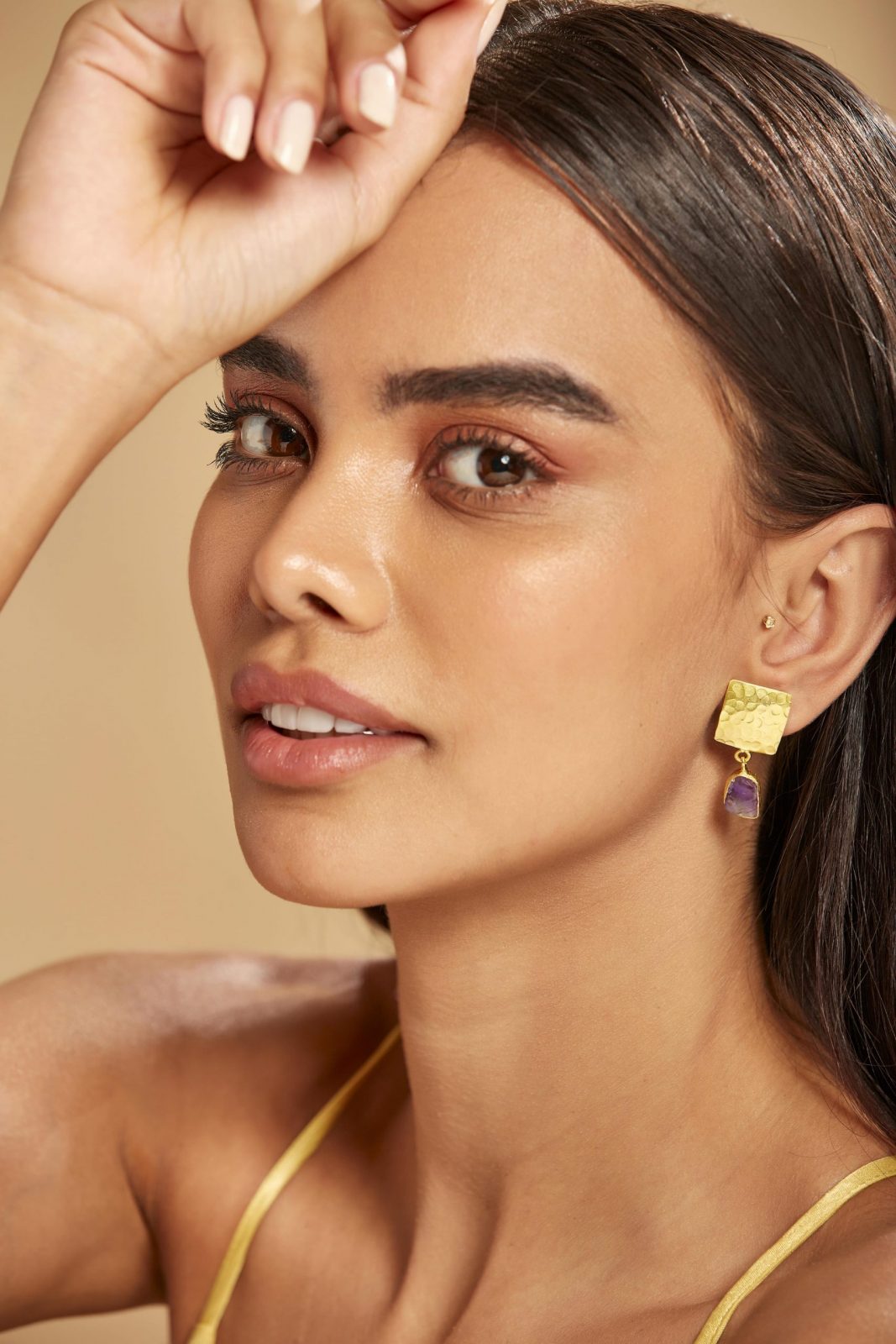 Gold, Mulberry, Earrings, Jewelry, Fashion, Accessories, Style