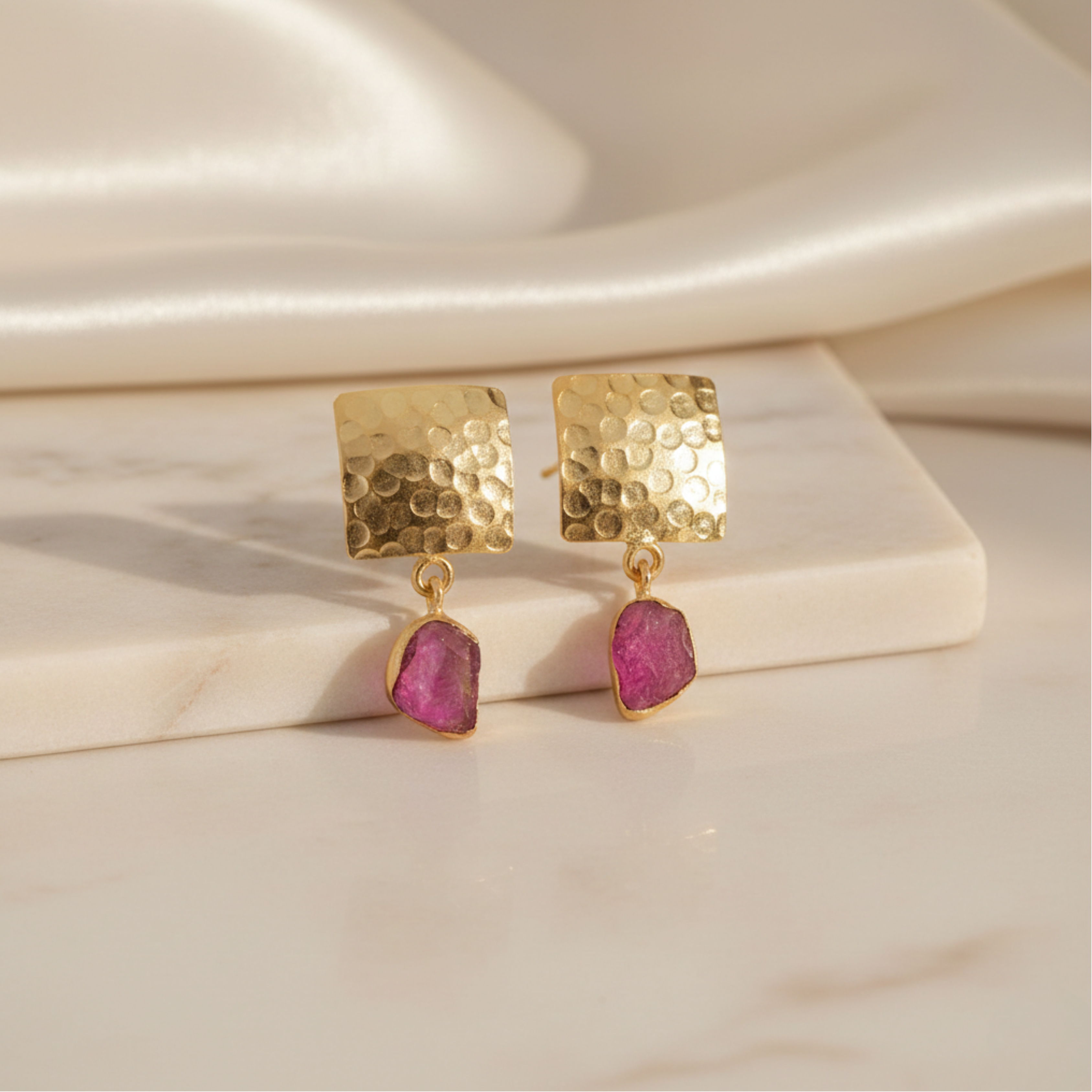 The Enchanting Amethyst Earrings