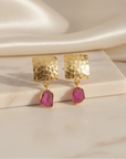 The Enchanting Amethyst Earrings