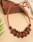 Woven Sphere Necklace