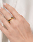 Black Stone Ring