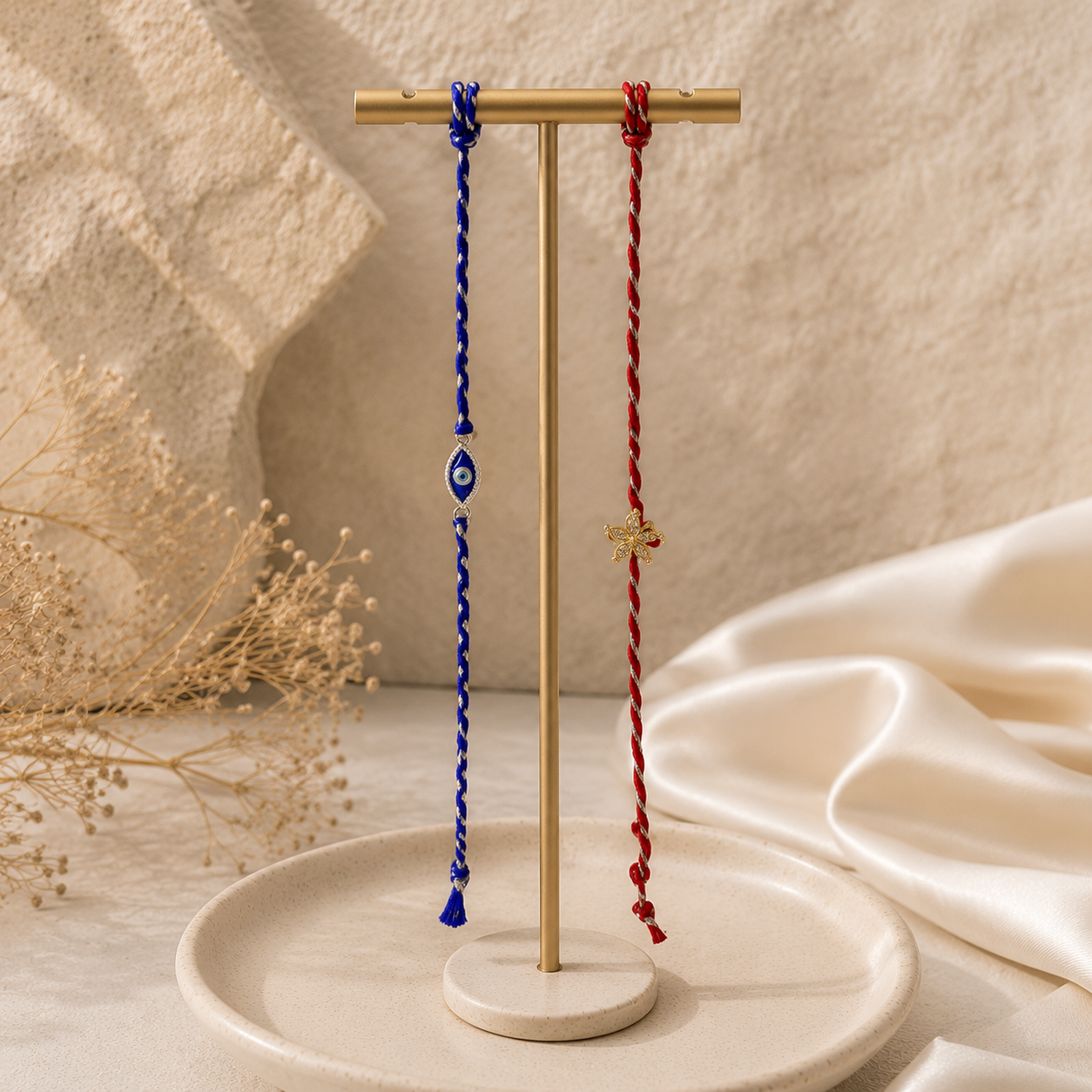 Seebora Rakhi Hamper – Luxury Gift Set with Jewellery, Rakhis & Gourmet Treats