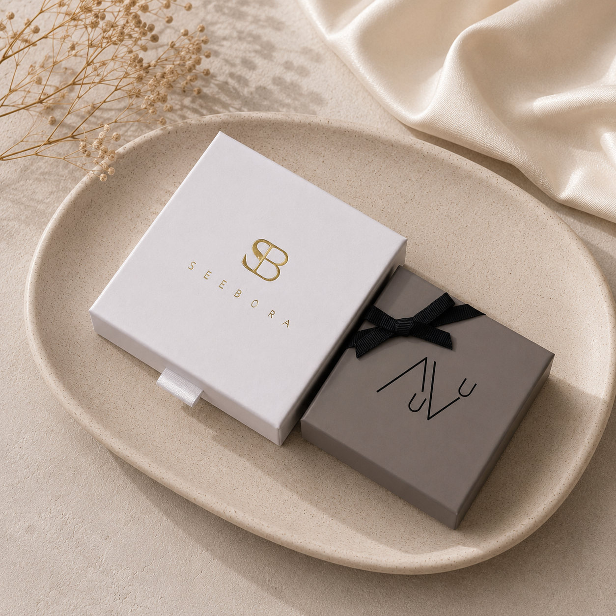 Seebora Rakhi Hamper – Luxury Gift Set with Jewellery, Rakhis & Gourmet Treats