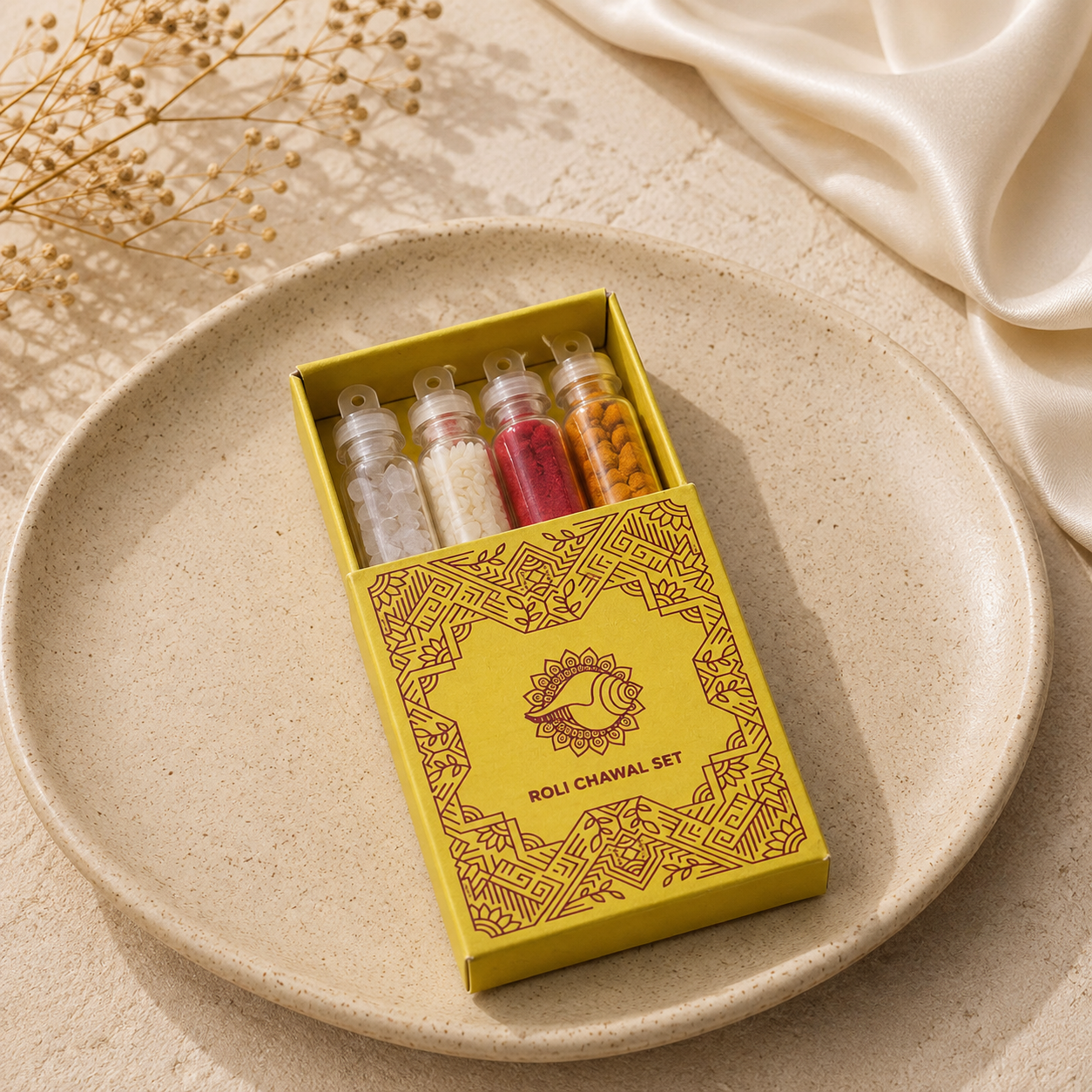 Seebora Rakhi Hamper – Luxury Gift Set with Jewellery, Rakhis & Gourmet Treats