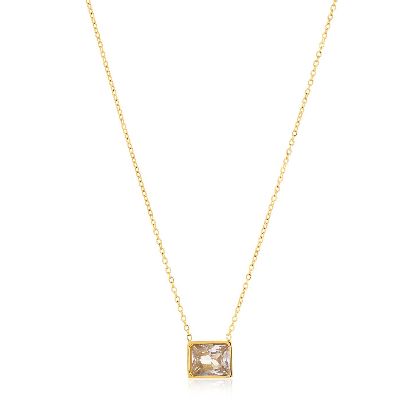 White Magic Stone Necklace