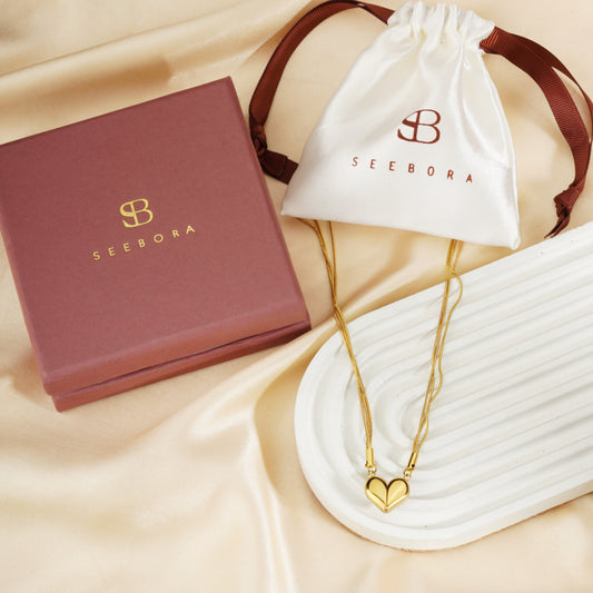 Twin Heart Necklace