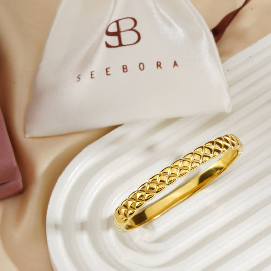 Brunello Gold Cuff