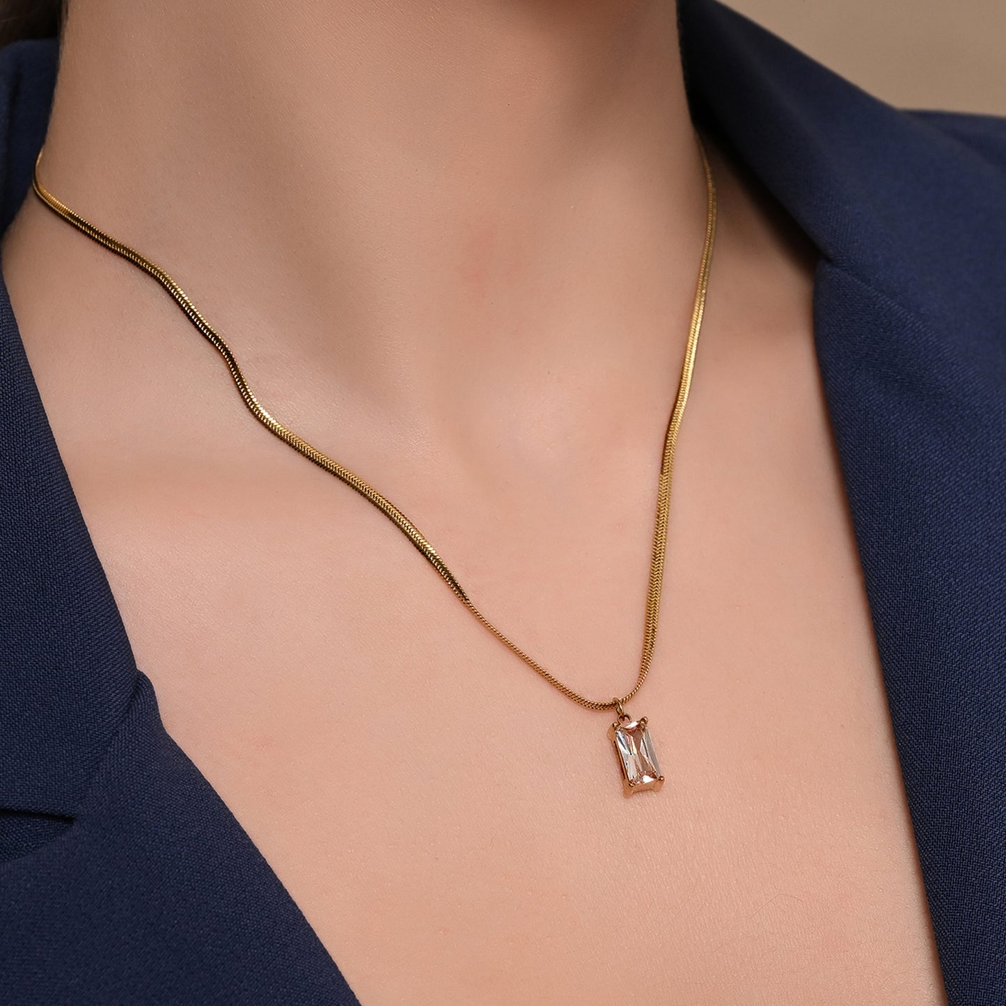 Luxe Gemstone Necklace