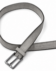 Misty Edge Belt Minimalist Grey Women's Belt